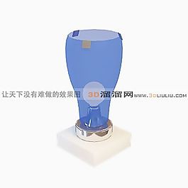 3D臺燈模型