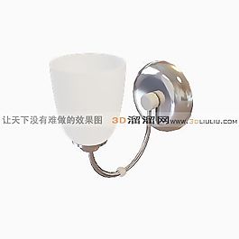 3D壁燈模型
