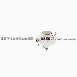 3D吸頂燈模型