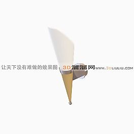 3D壁燈模型