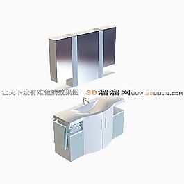3D洗手臺模型