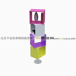 3D書架模型