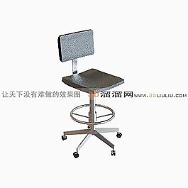 3D吧椅模型