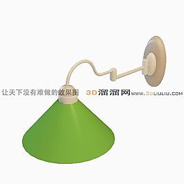 3D壁燈模型