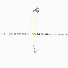 3D壁燈模型