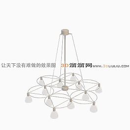 3D吊燈模型