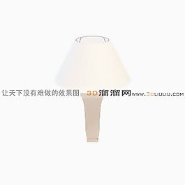 3D臺燈模型