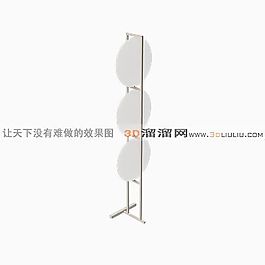 3D落地燈模型
