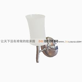 3D壁燈模型