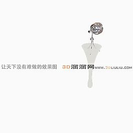3D壁燈模型