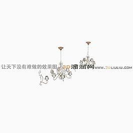 3D吊燈模型