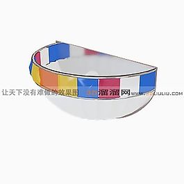 3D壁燈模型