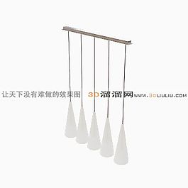 3D餐厅吊灯模型