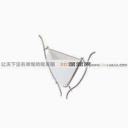 3D壁燈模型