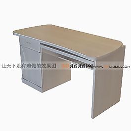 3D辦公桌模型