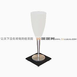 3D臺燈模型