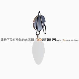 3D壁燈模型