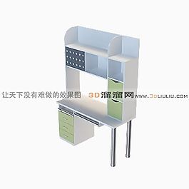 3D電腦桌模型