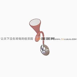 3D壁燈模型