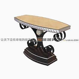 3D桌子模型