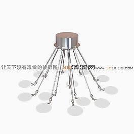 3D吊燈模型