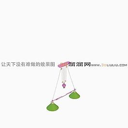 3D吊燈模型