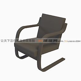 3D辦公椅模型