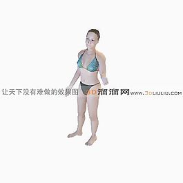 3D女人模型