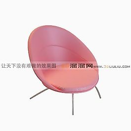 3D休閑椅模型