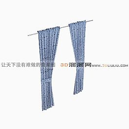 3D百折簾模型