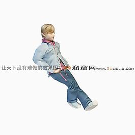 3D女孩模型