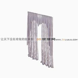 3D百折簾模型