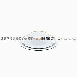 3D盤子模型