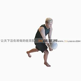 3D男人模型