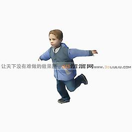 3D男孩模型