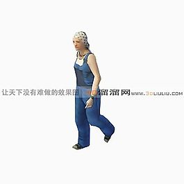 3D女人模型