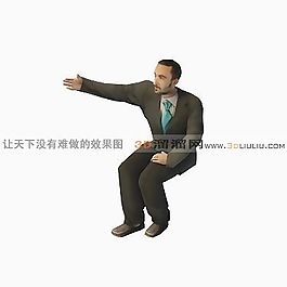3D男人模型