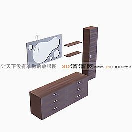 3D洗手臺(tái)模型