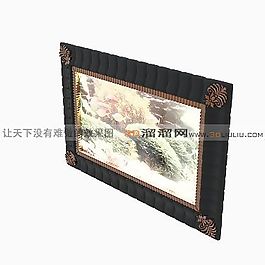 3D裝飾畫(huà)模型