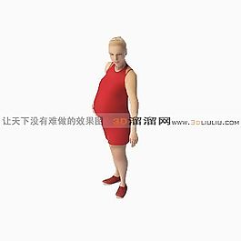 3D女人模型