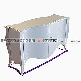 3D邊柜模型