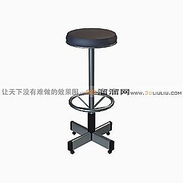 3D吧凳模型