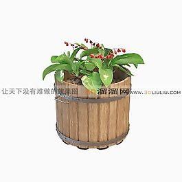 3D盆景模型