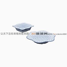 3D盤子模型