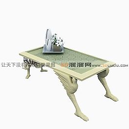 3D桌子模型