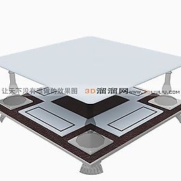 3D茶幾模型