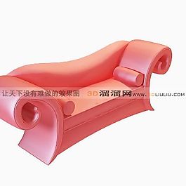 3D多人沙發(fā)模型