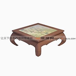 3D茶幾模型