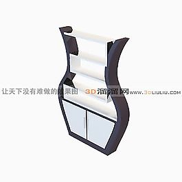 3D酒柜模型