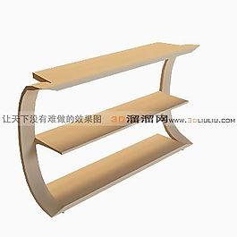 3D博古架模型
